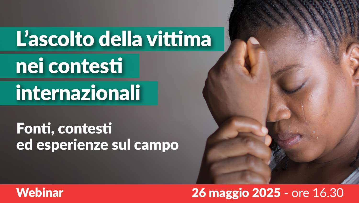 L’ascolto della vittima in contesti internazionali